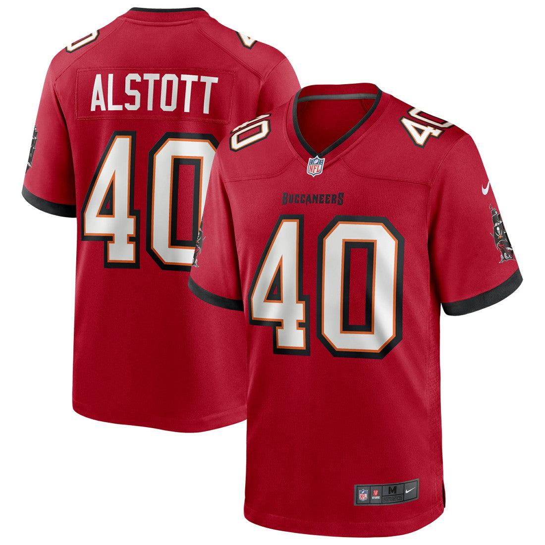 Mike Alstott Tampa Bay Buccaneers Retired Player Game Jersey - Red Jerseys