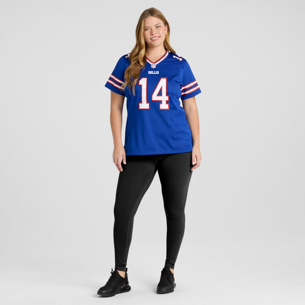 Frank Reich Buffalo Bills Women's Game Retired Player Jersey - Royal Jerseys