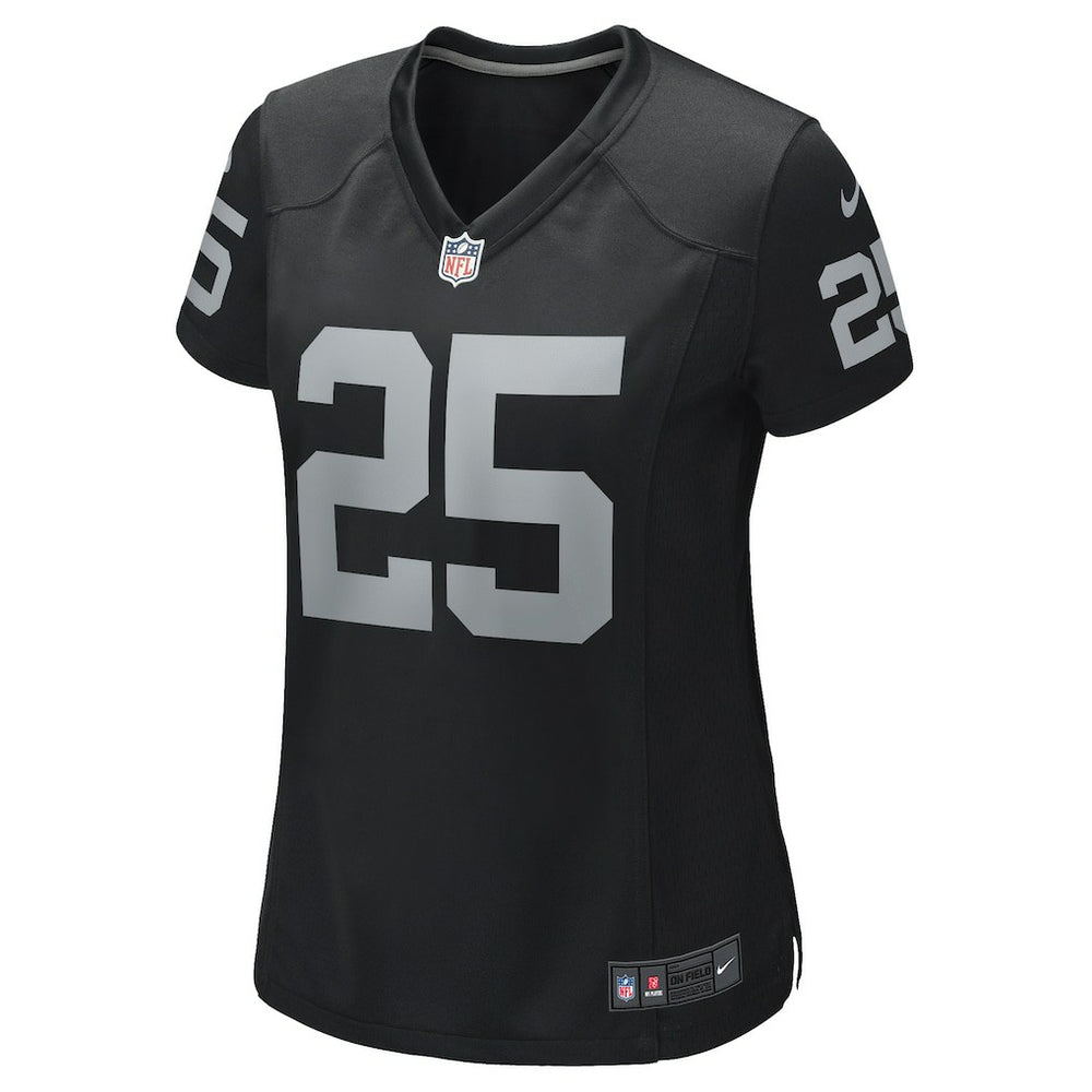 Fred Biletnikoff Las Vegas Raiders Women's Game Retired Player Jersey - Black Jerseys