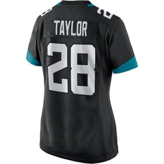 Fred Taylor Jacksonville Jaguars Women's Game Retired Player Jersey - Black Jerseys