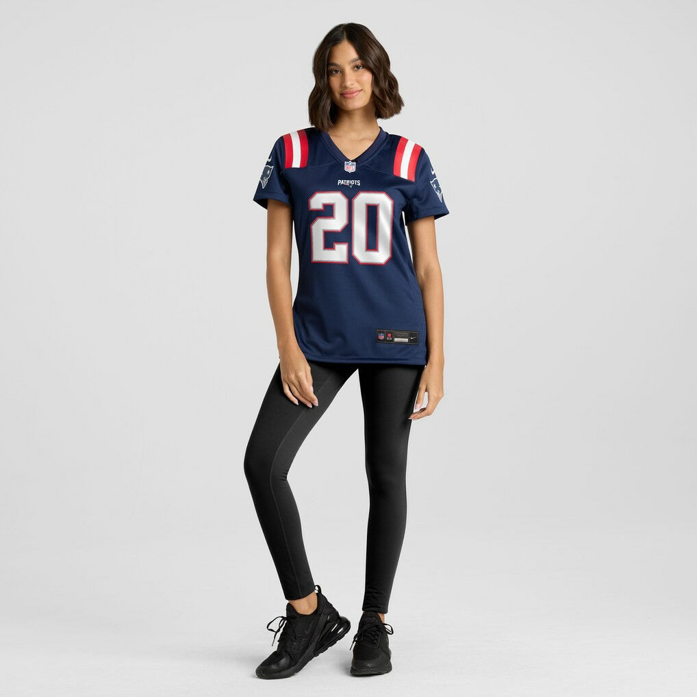 Gino Cappelletti New England Patriots Women's Game Retired Player Jersey - Navy Jerseys