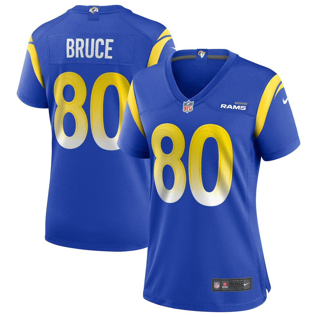 Isaac Bruce Los Angeles Rams Women's Game Retired Player Jersey - Royal Jerseys
