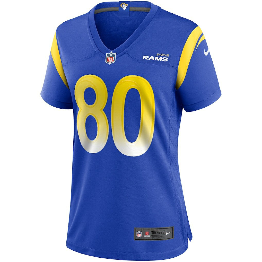 Isaac Bruce Los Angeles Rams Women's Game Retired Player Jersey - Royal Jerseys