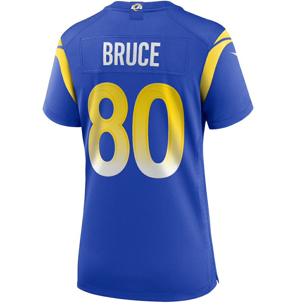 Isaac Bruce Los Angeles Rams Women's Game Retired Player Jersey - Royal Jerseys