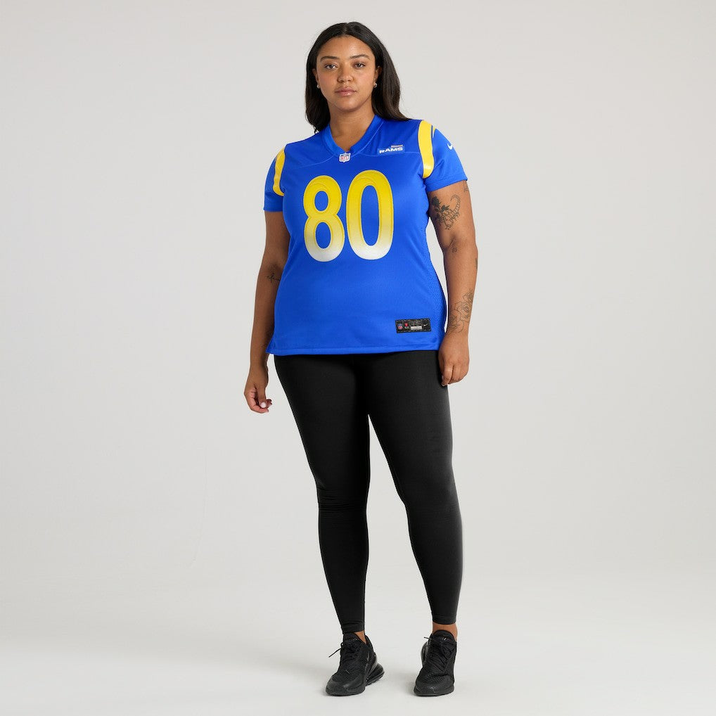Isaac Bruce Los Angeles Rams Women's Game Retired Player Jersey - Royal Jerseys