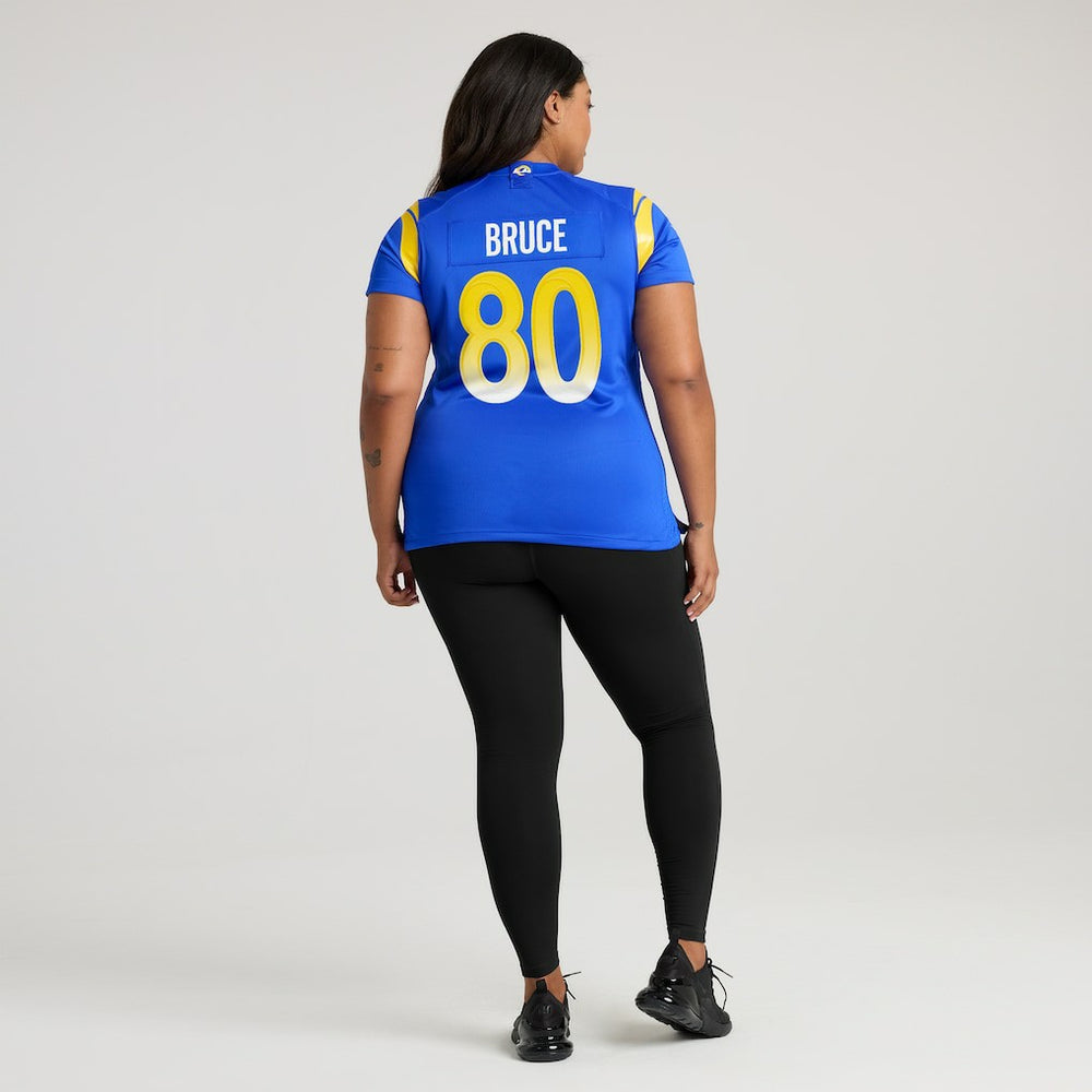 Isaac Bruce Los Angeles Rams Women's Game Retired Player Jersey - Royal Jerseys