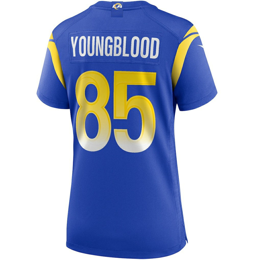 Jack Youngblood Los Angeles Rams Women's Game Retired Player Jersey - Royal Jerseys