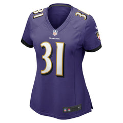 Jamal Lewis Baltimore Ravens Women's Game Retired Player Jersey - Purple Jerseys