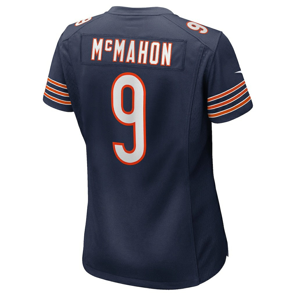 Jim McMahon Chicago Bears Women's Game Retired Player Jersey - Navy Jerseys