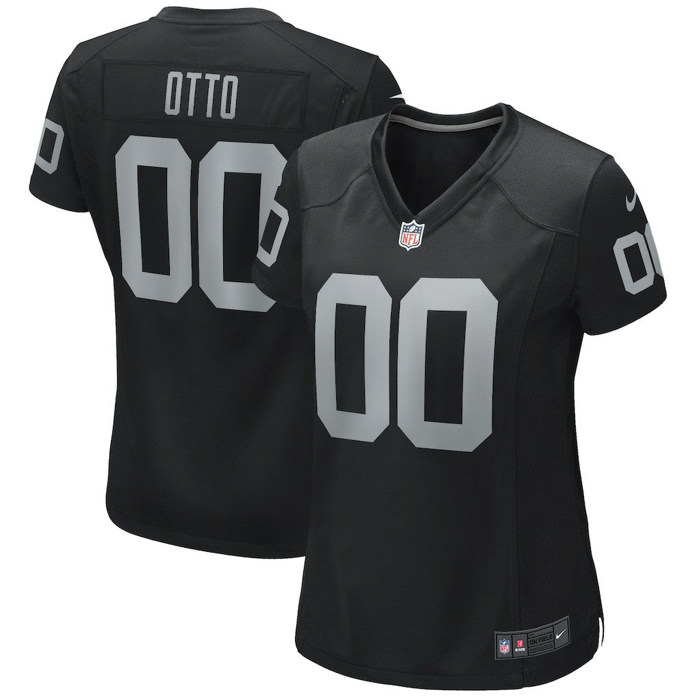Jim Otto Las Vegas Raiders Women's Game Retired Player Jersey - Black Jerseys