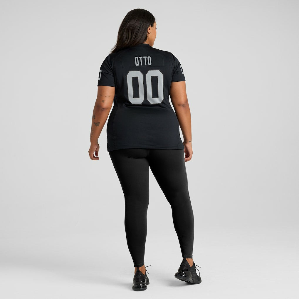 Jim Otto Las Vegas Raiders Women's Game Retired Player Jersey - Black Jerseys