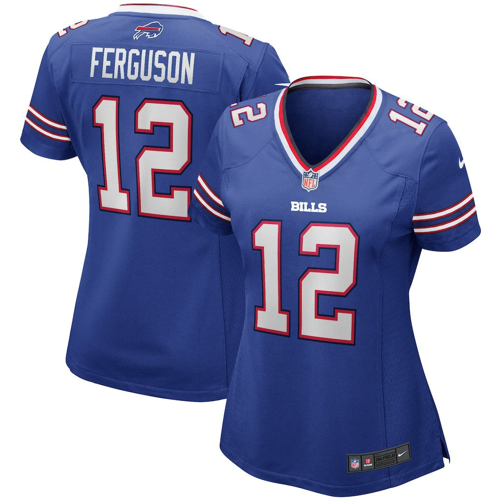 Joe Ferguson Buffalo Bills Women's Game Retired Player Jersey - Royal Jerseys