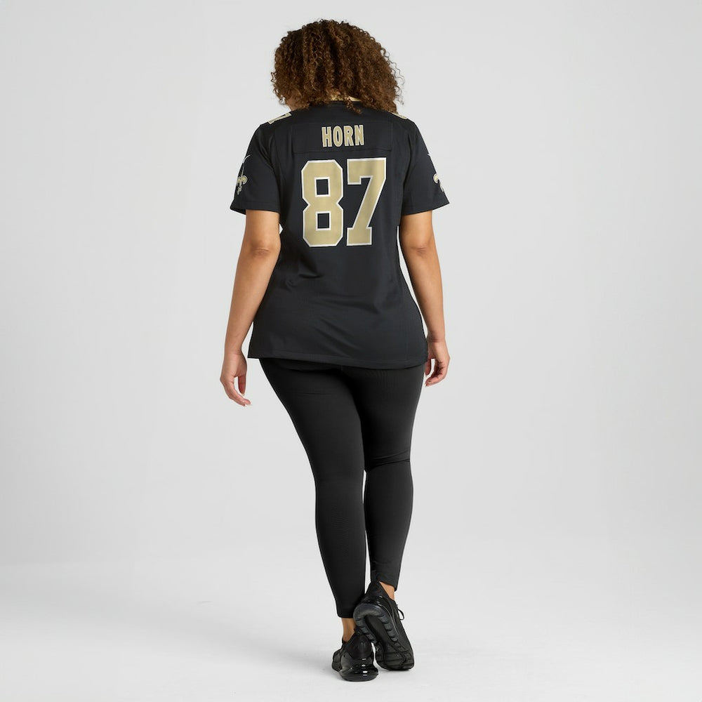 Joe Horn New Orleans Saints Women's Game Retired Player Jersey - Black Jerseys