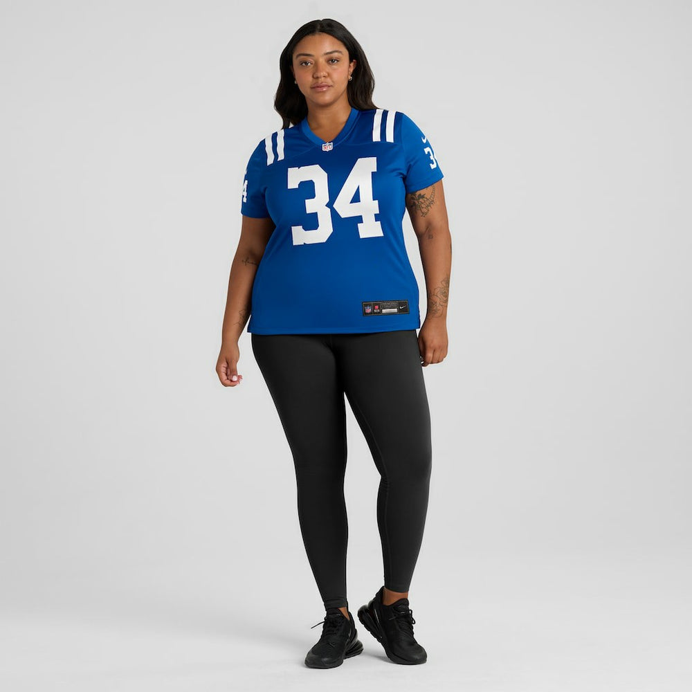 Joe Perry Indianapolis Colts Women's Game Retired Player Jersey - Royal Jerseys