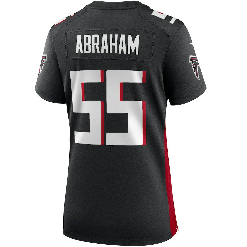 John Abraham Atlanta Falcons Women's Game Retired Player Jersey - Black Jerseys