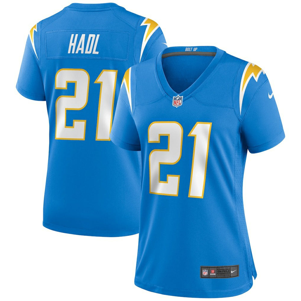 John Hadl Los Angeles Chargers Women's Game Retired Player Jersey - Powder Blue Jerseys