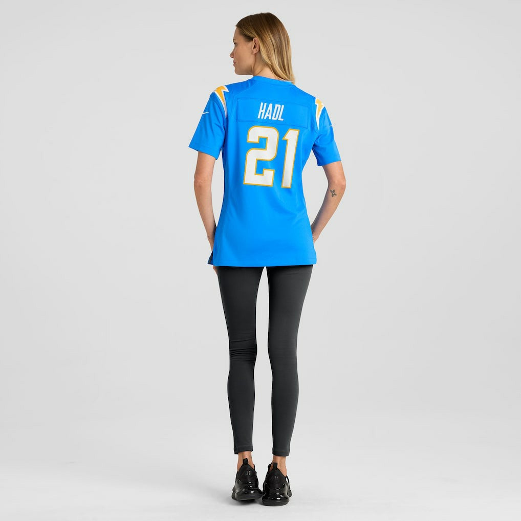 John Hadl Los Angeles Chargers Women's Game Retired Player Jersey - Powder Blue Jerseys