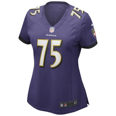 Jonathan Ogden Baltimore Ravens Women's Game Retired Player Jersey - Purple Jerseys