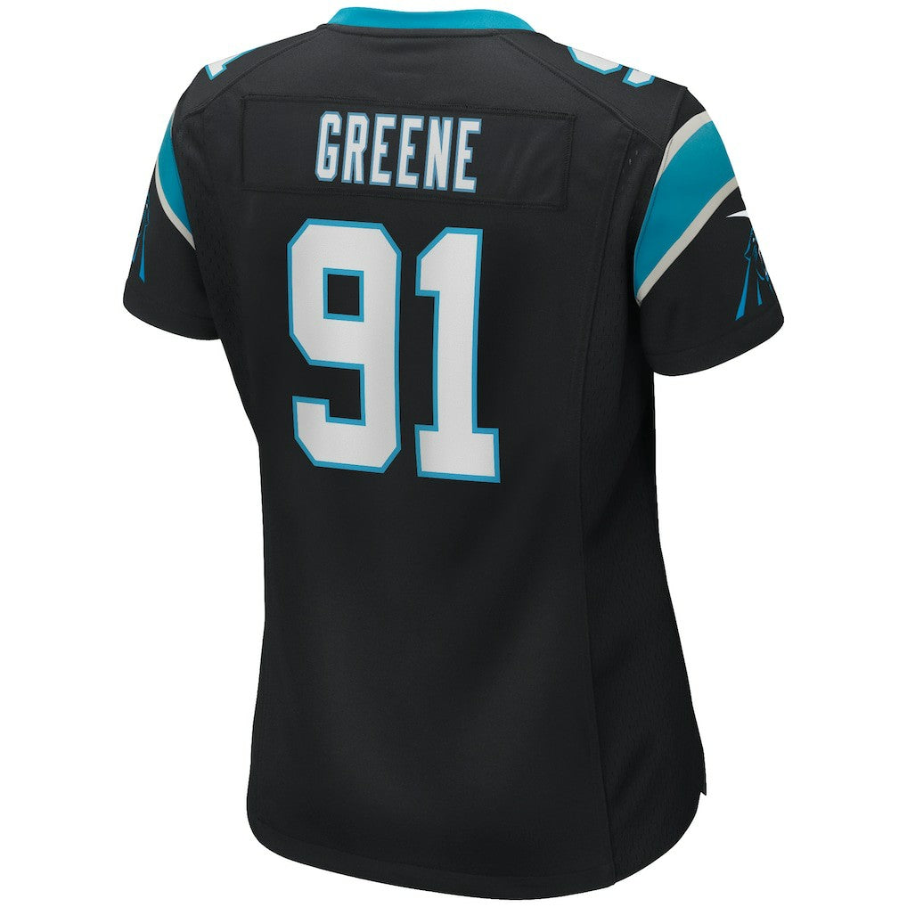Kevin Greene Carolina Panthers Women's Game Retired Player Jersey - Black Jerseys