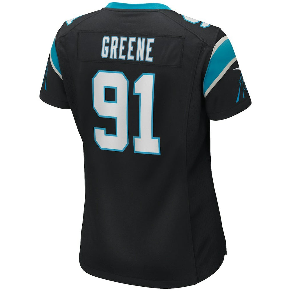 Kevin Greene Carolina Panthers Women's Game Retired Player Jersey - Black Jerseys