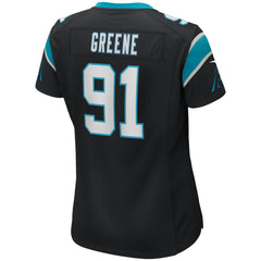 Kevin Greene Carolina Panthers Women's Game Retired Player Jersey - Black Jerseys