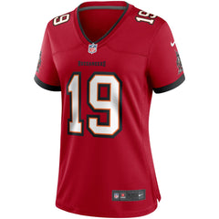 Keyshawn Johnson Tampa Bay Buccaneers Women's Game Retired Player Jersey - Red Jerseys