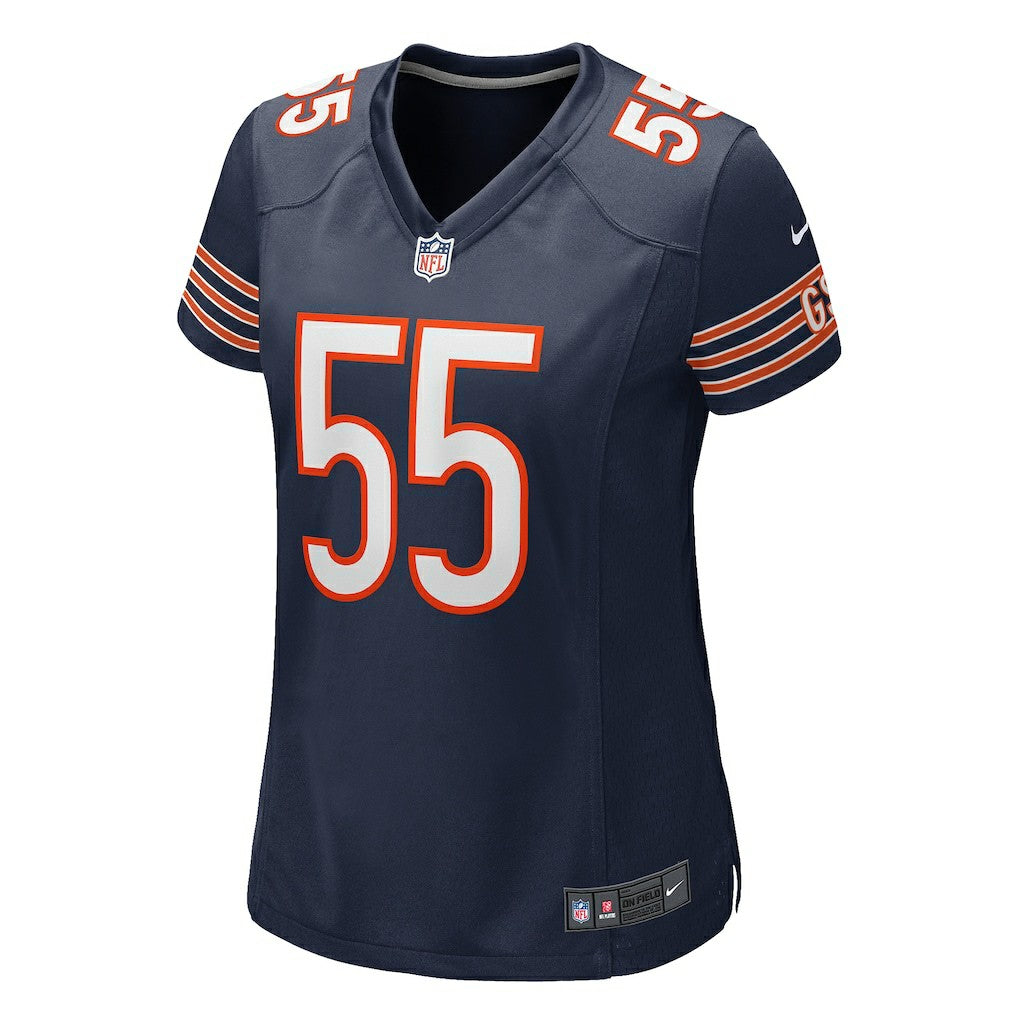 Lance Briggs Chicago Bears Women's Game Retired Player Jersey - Navy Jerseys