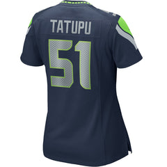 Lofa Tatupu Seattle Seahawks Women's Game Retired Player Jersey - College Navy Jerseys