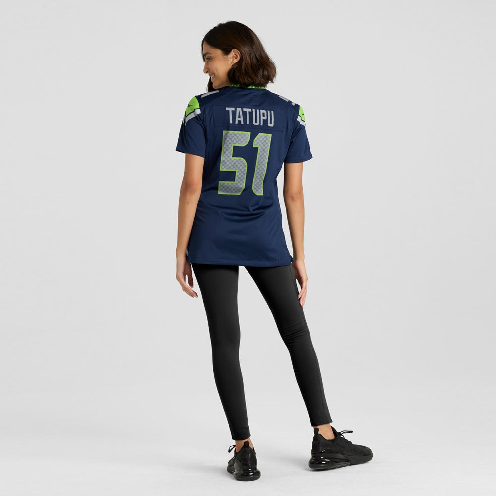 Lofa Tatupu Seattle Seahawks Women's Game Retired Player Jersey - College Navy Jerseys