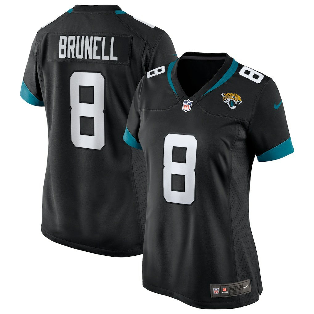 Mark Brunell Jacksonville Jaguars Women's Game Retired Player Jersey - Black Jerseys