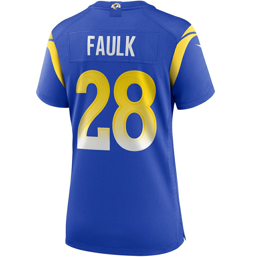 Marshall Faulk Los Angeles Rams Women's Game Retired Player Jersey - Royal Jerseys