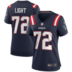 Matt Light New England Patriots Women's Game Retired Player Jersey - Navy Jerseys
