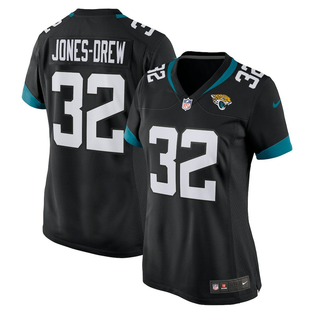 Maurice Jones-Drew Jacksonville Jaguars Women's Game Retired Player Jersey - Black Jerseys