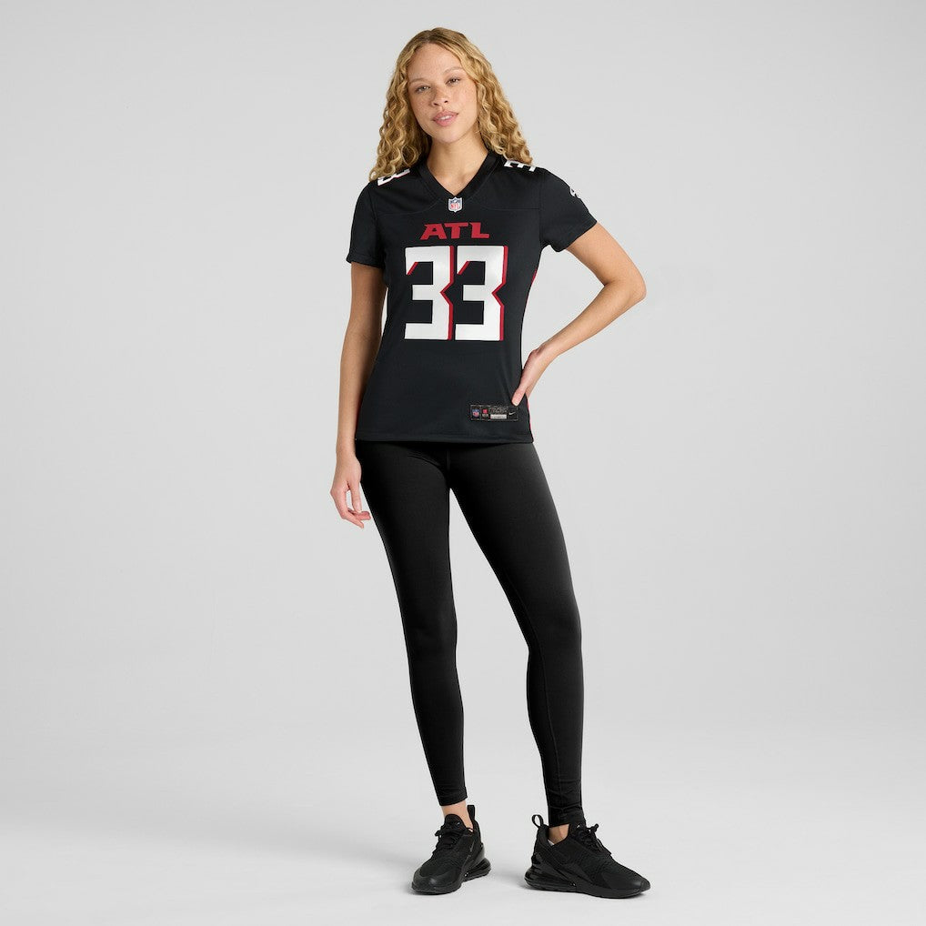 Michael Turner Atlanta Falcons Women's Game Retired Player Jersey - Black Jerseys