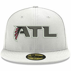 Atlanta Falcons New Era Omaha ATL 59FIFTY Fitted Hat - White Hats