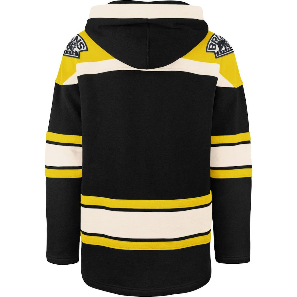 Boston Bruins '47 Superior Lacer Hoodie - Black | US 3996200