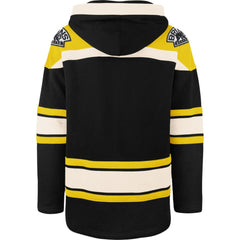 Boston Bruins '47 Superior Lacer Hoodie - Black | US 3996200