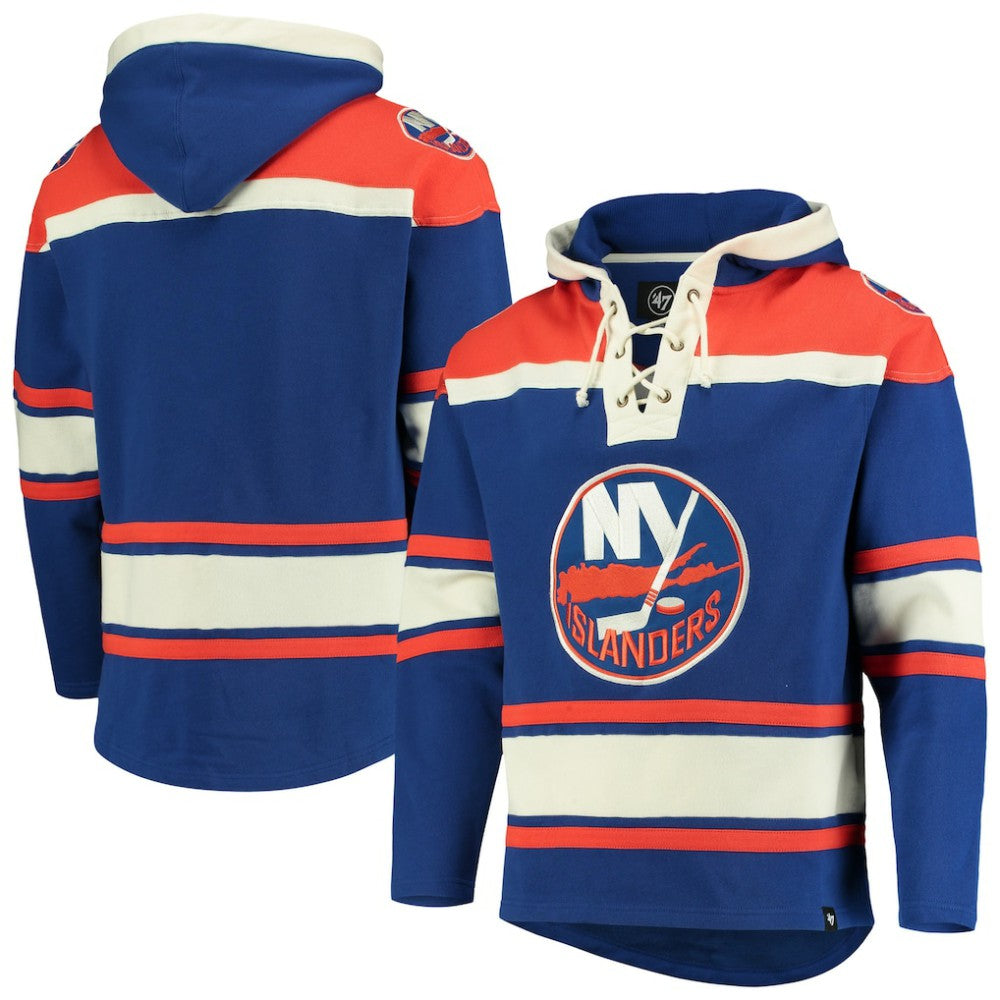 New York Islanders '47 Superior Lacer Hoodie - Royal | US 3996204
