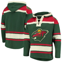 Minnesota Wild '47 Superior Lacer Hoodie - Green | US 3996214