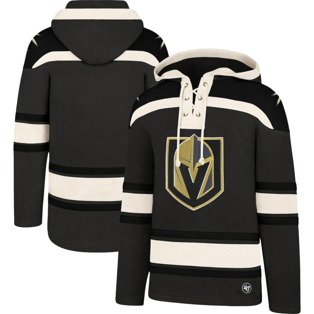 Vegas Golden Knights '47 Superior Lacer Hoodie - Charcoal | US 3996216