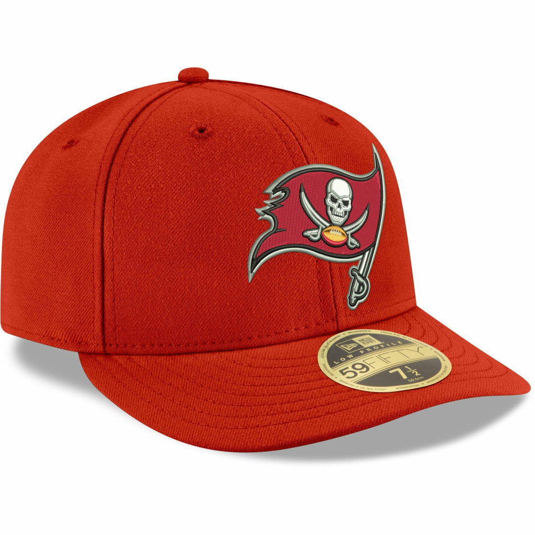 Tampa Bay Buccaneers New Era Omaha Low Profile 59FIFTY Fitted Team Hat - Red Hats