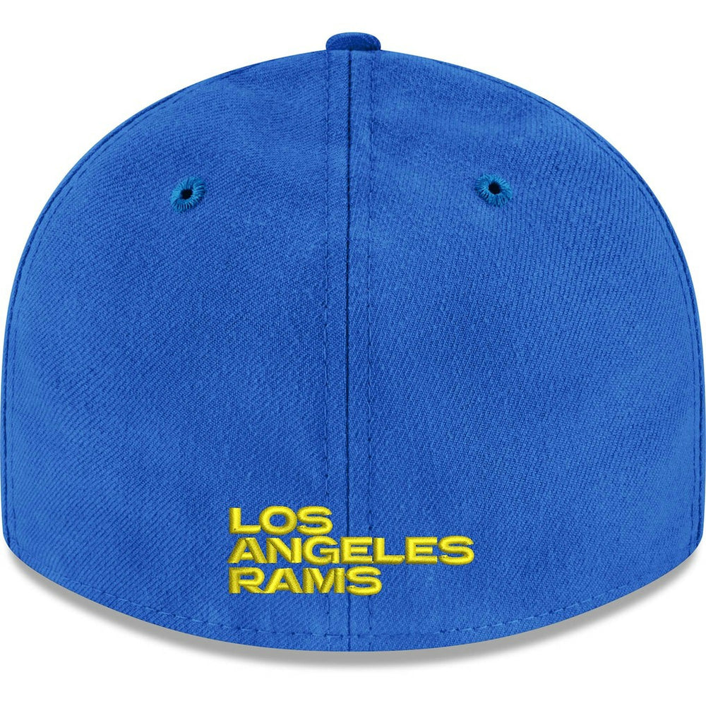 Los Angeles Rams New Era Omaha Low Profile 59FIFTY Fitted Team Hat - Royal Hats