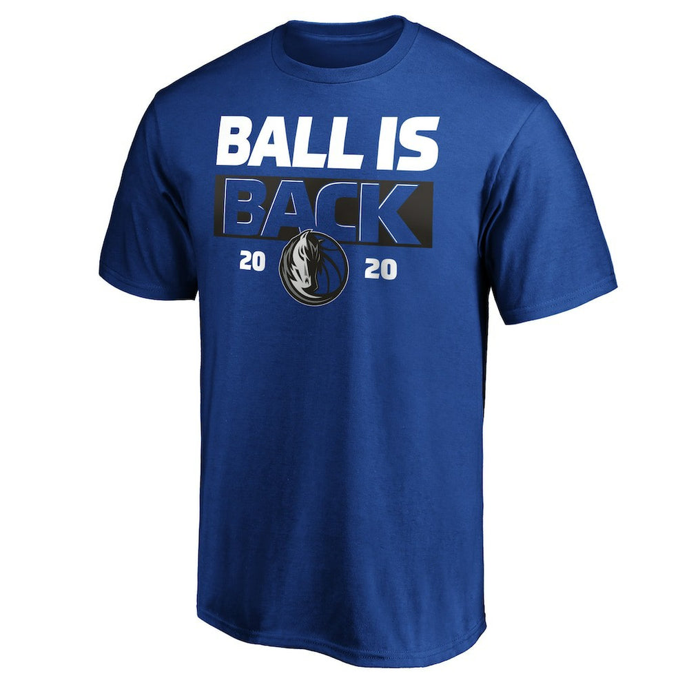 Dallas Mavericks Ball Is Back T-Shirt Royal