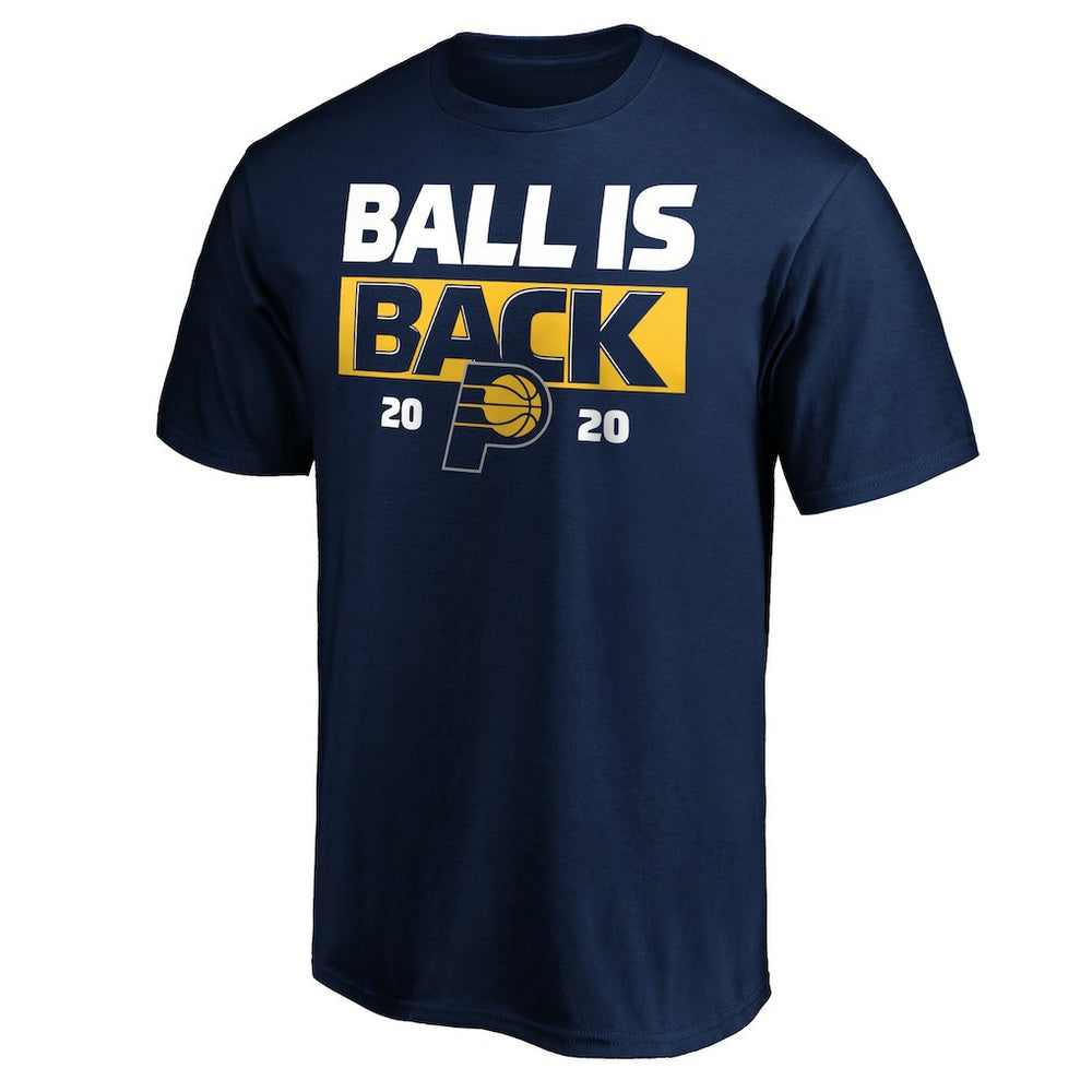 Indiana Pacers Ball Is Back T-Shirt Navy outlet