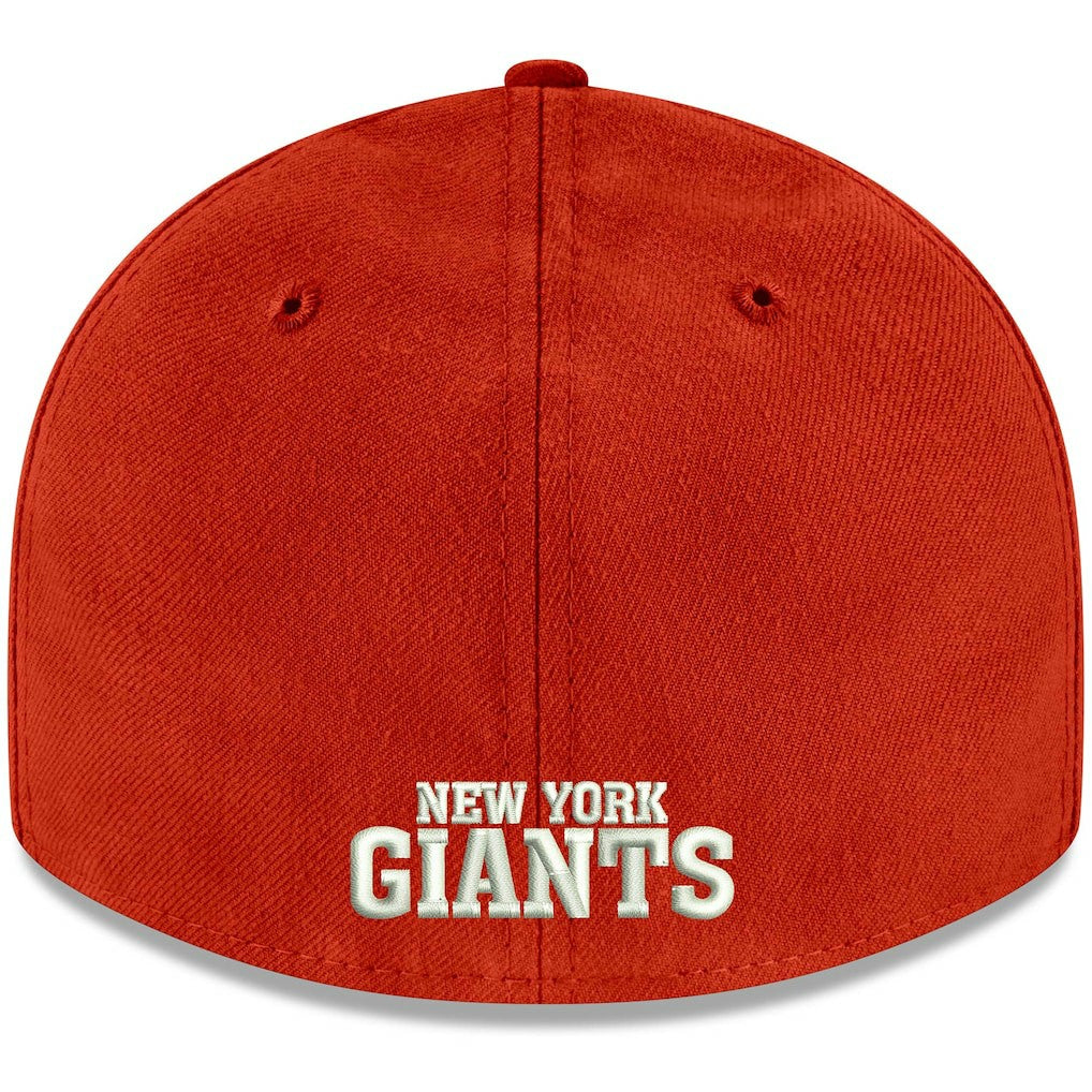 New York Giants New Era Omaha Throwback Low Profile 59FIFTY Fitted Hat - Red Hats
