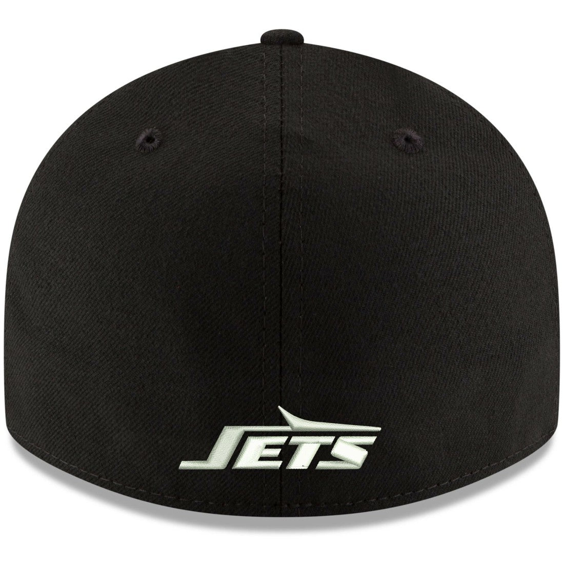 New York Jets New Era Omaha Throwback Low Profile 59FIFTY Fitted Hat - Black Hats