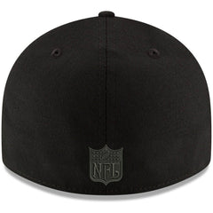 Kansas City Chiefs New Era Alternate Logo Black on Black Low Profile 59FIFTY II Fitted Hat - Black Hats