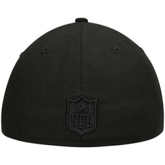 Atlanta Falcons New Era Alternate Logo Black on Black Low Profile 59FIFTY II Fitted Hat - Black Hats