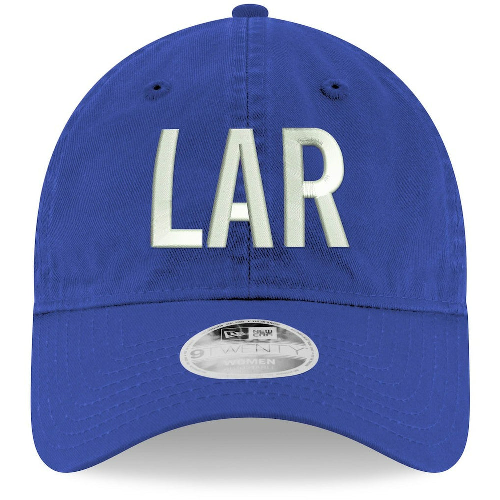 Los Angeles Rams New Era Women's Hometown 9TWENTY Adjustable Hat - Royal Hats