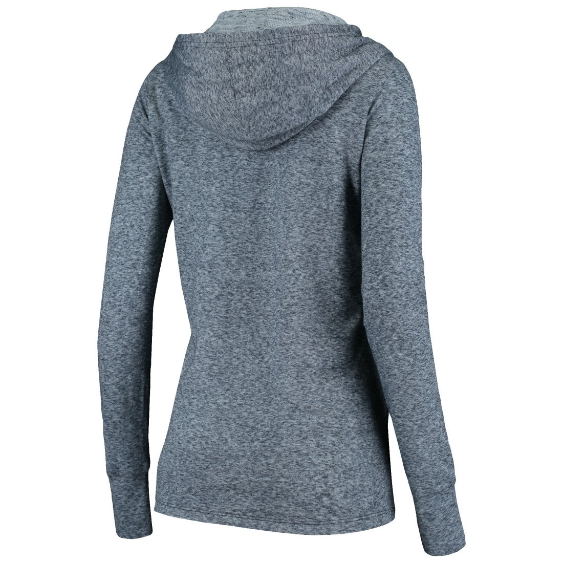 Tennessee Titans Women's Doubleface Slub Pullover Hoodie - Heather Navy Hoodies